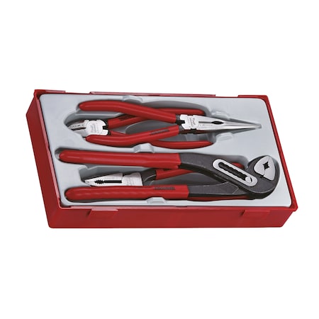 Teng Tools 4 Piece Mega Bite Plier Set TT440